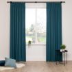 Overgordijn Nuancer Petrol Blauw 41