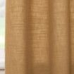 Overgordijn Ramie Amber Geel 78