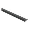 Hoekprofiel Zwart Zelfklevend 10x25mm - 3,0m