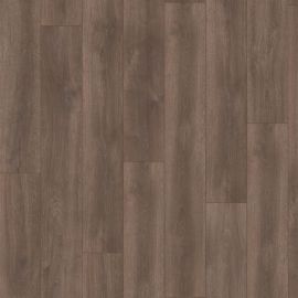 Laminaat Oak Donkerbruin 09973 inclusief ondervloer plinten gratis gelegd