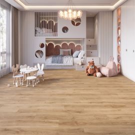 PVC vloer Cognac Oak inclusief leggen aanbieding - ART Woninginrichting