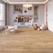 PVC Vloer lijm Cognac Oak inclusief egaliseren en leggen JK5905