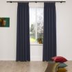 Overgordijn Solution Donkerblauw 44